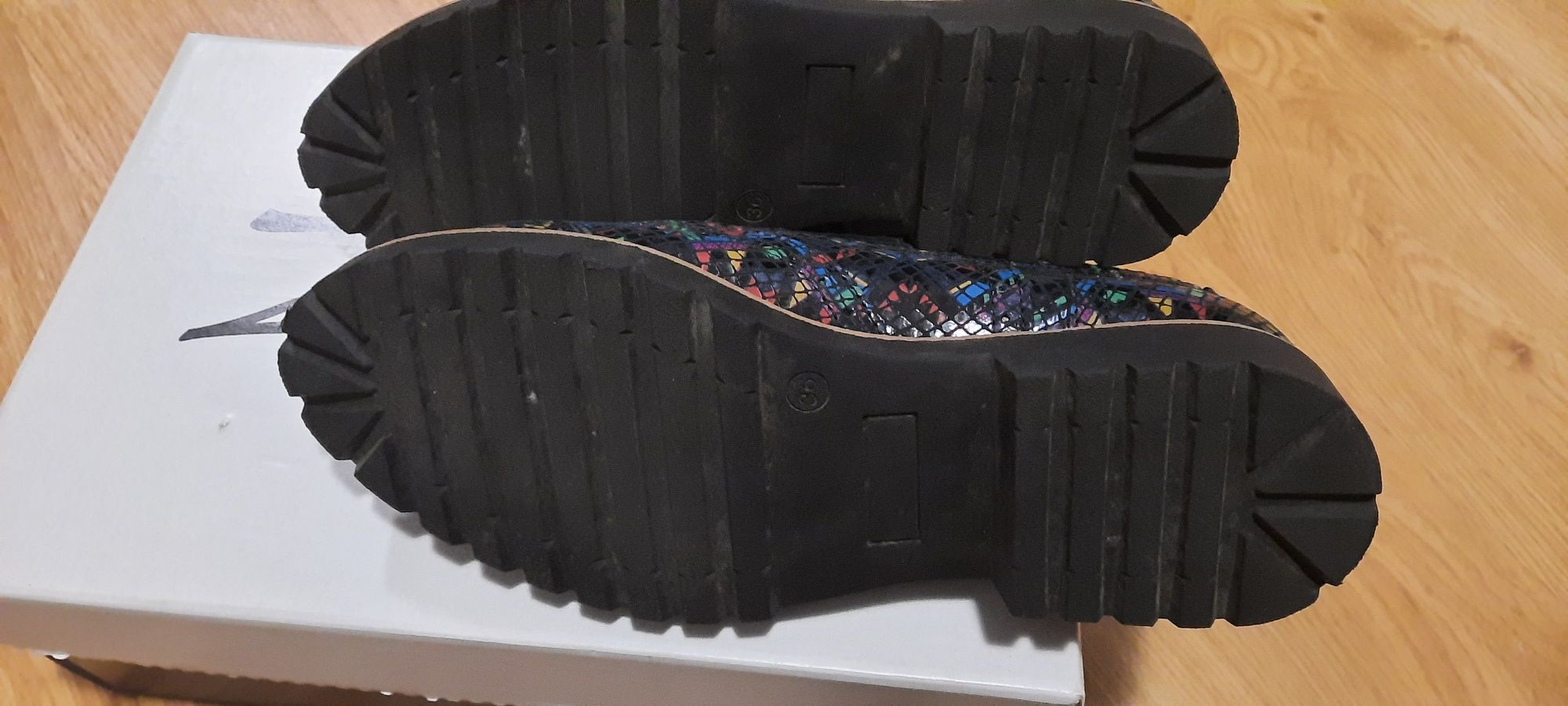 Buty mokasyny oksfordki skórzane rozm.36 Zapato