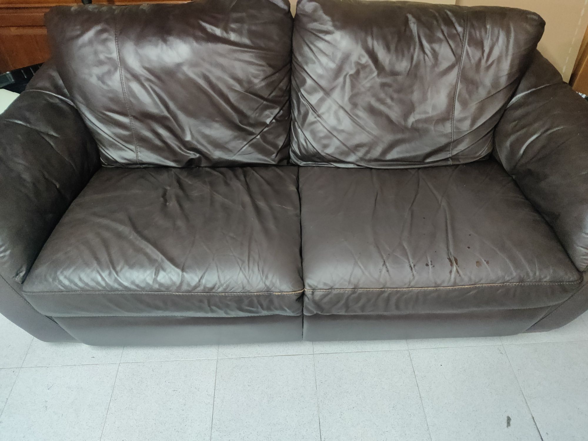 Sofá IKEA pele 2mt