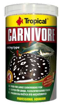 TROPICAL Carnivore 60g, ryby mięsożerne - Sklep akwarystyczny AKWAREKS