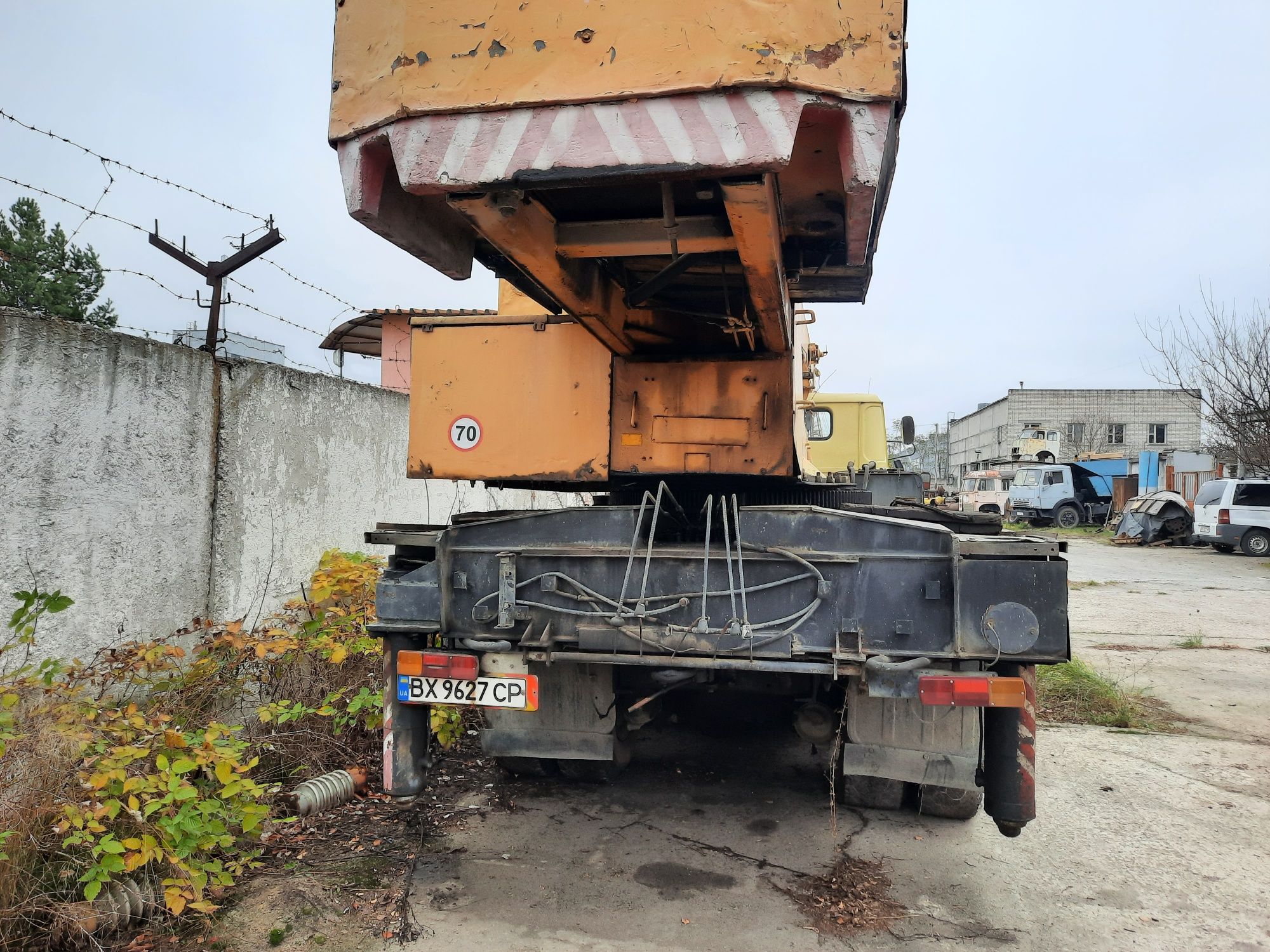 Автокран КрАЗ 65101