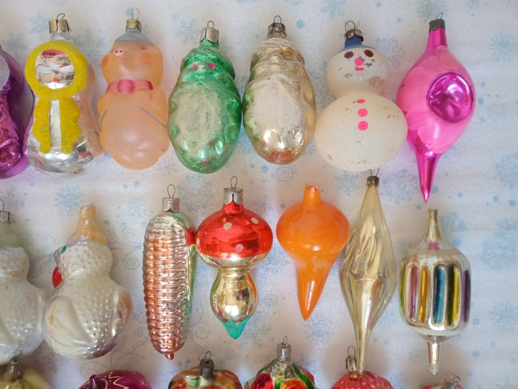 Елочные игрушки СССР