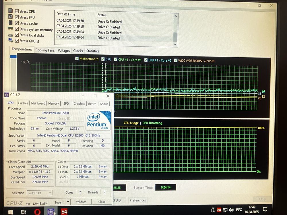 Asrock 775i945GZ socket 775