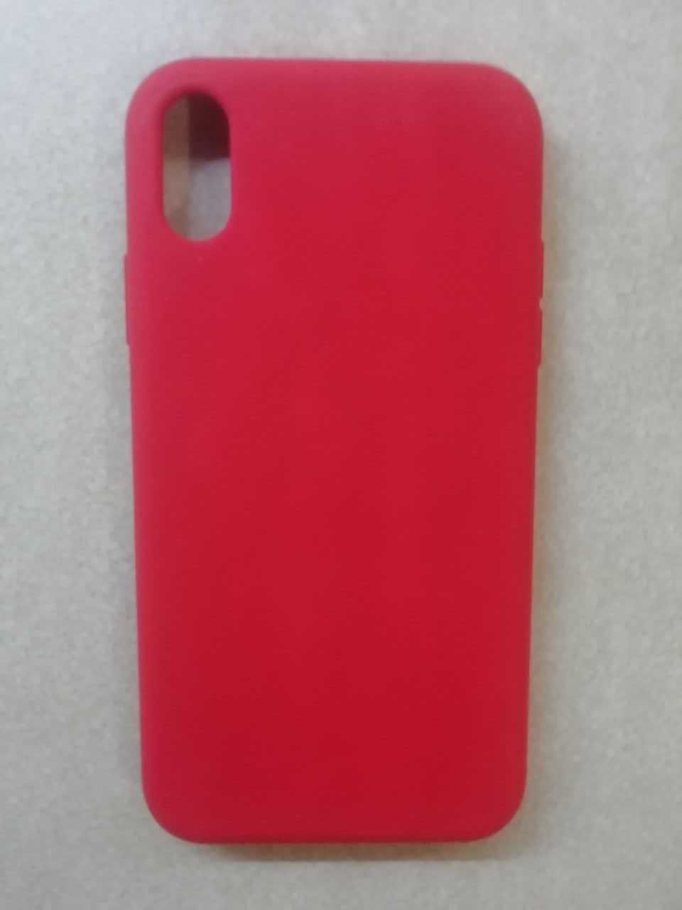 Чехол CasePro Silicone Case Red для iPhone XR
(Чохол силиконовый)