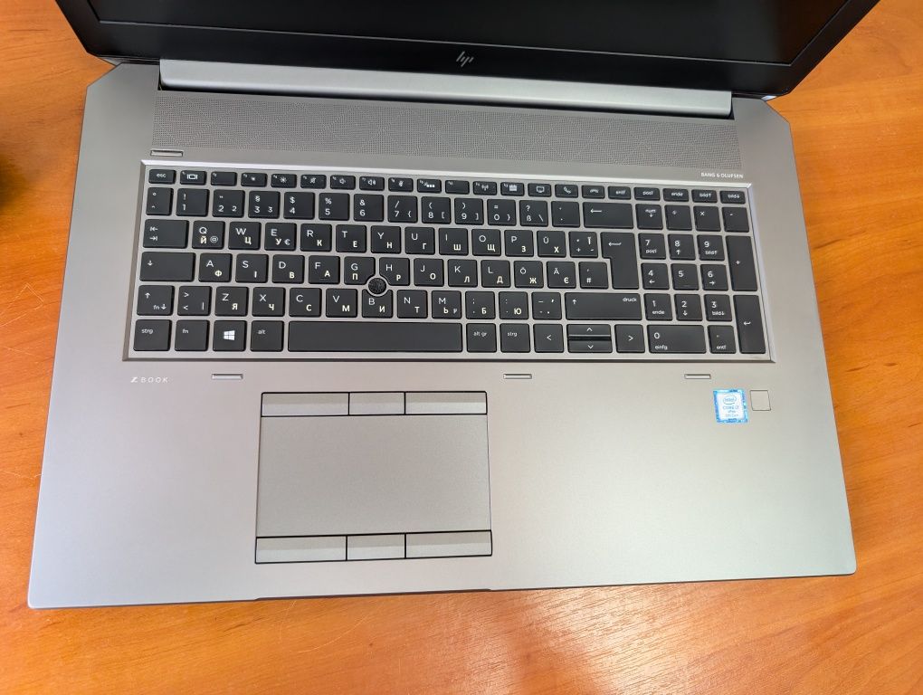 Quadro P3200(6Gb)/Ноутбук HP ZBook 17 G5/i7-8850H/16GB/512GB/FHD/IPS