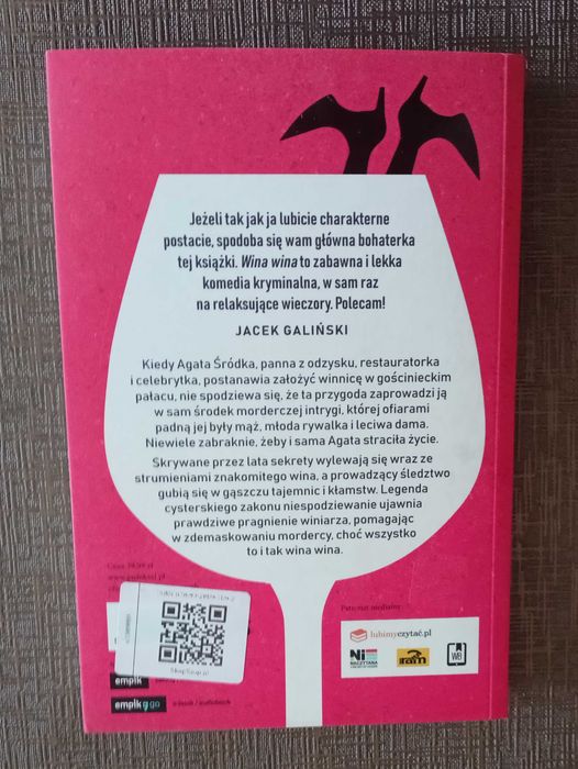 Wina wina Małgorzata Starosta komedia kryminalna