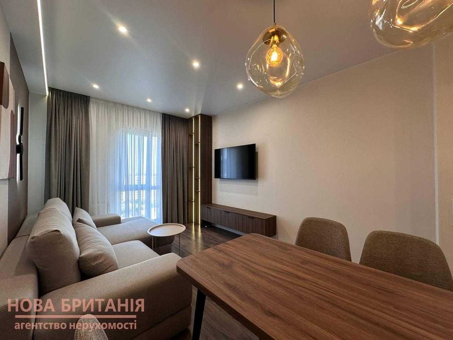 Орнда НОВОЇ, СУЧАСНОЇ 1к квартири 41м2 будинок Лінкольн ЖК Нова Англія