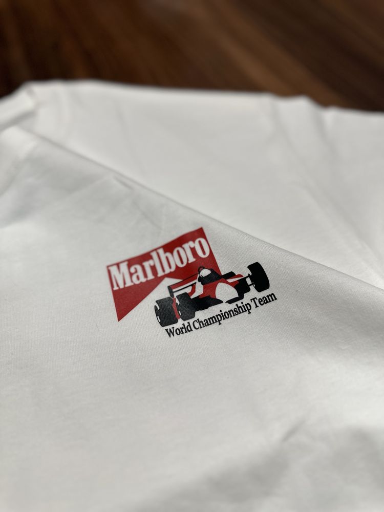 футболка Marlboro мерч formula 1