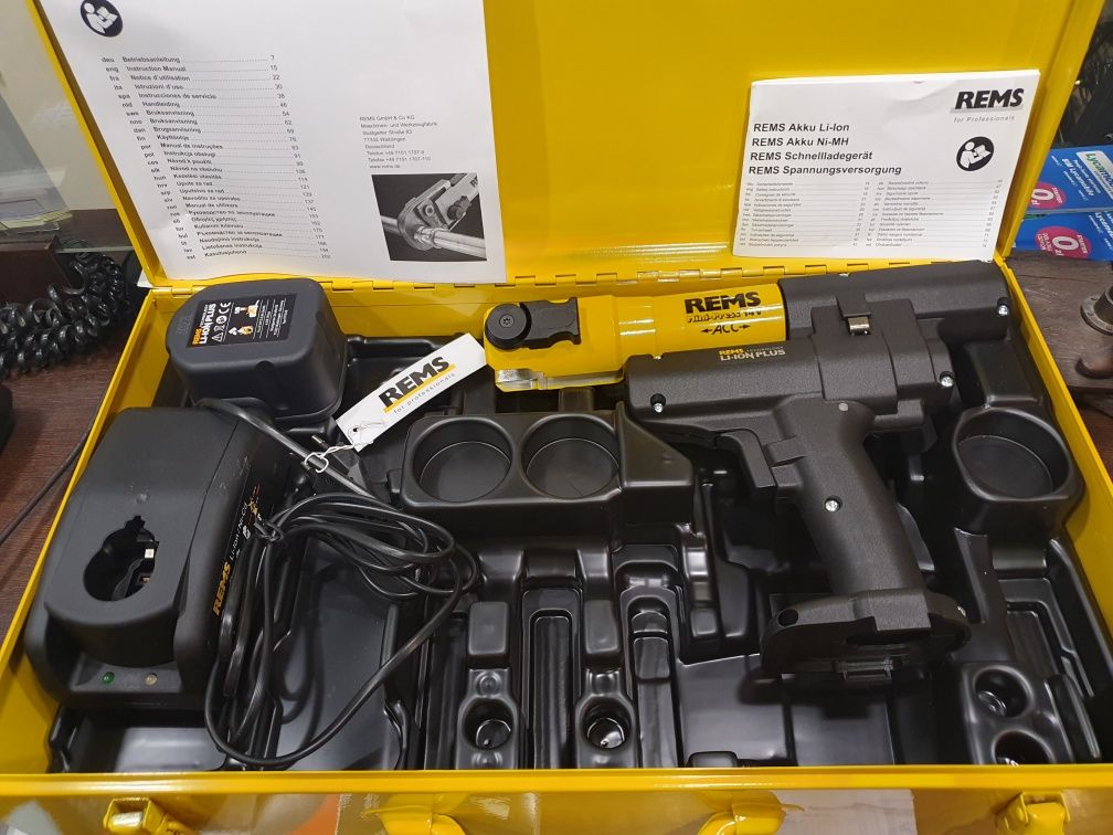 Zaciskarka do rur Rems 578012 R220