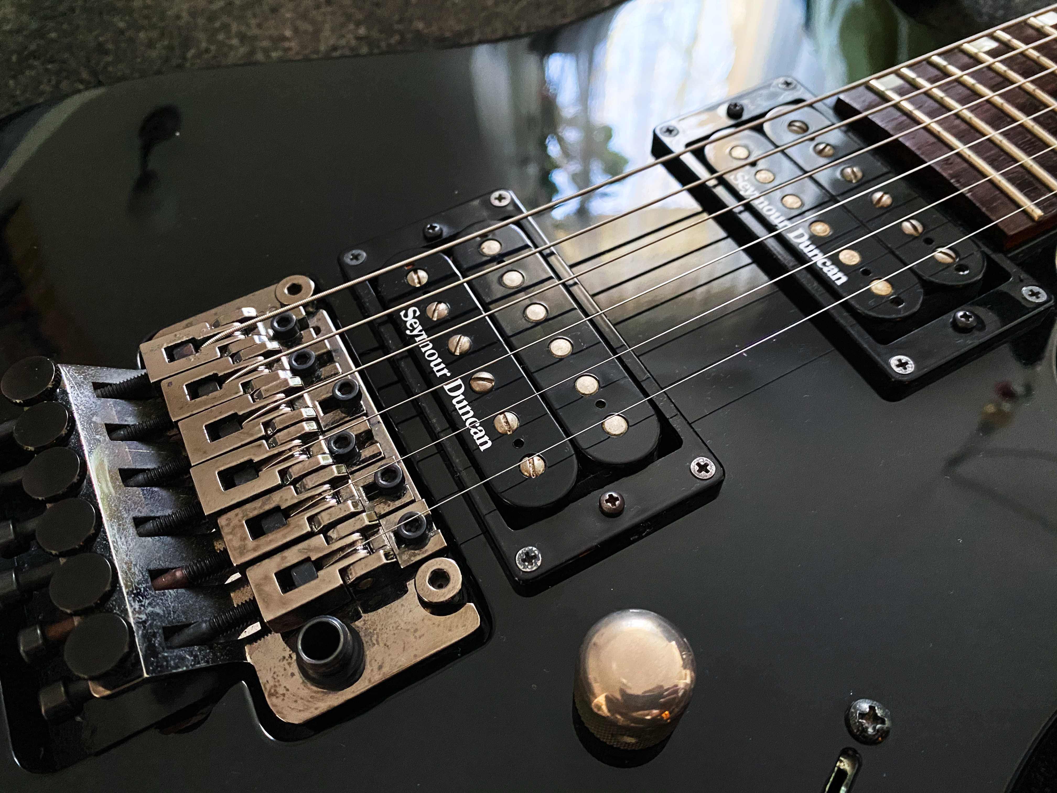 [S/Z) ESP M-II Kiso Custom Shop 2008 Black + case