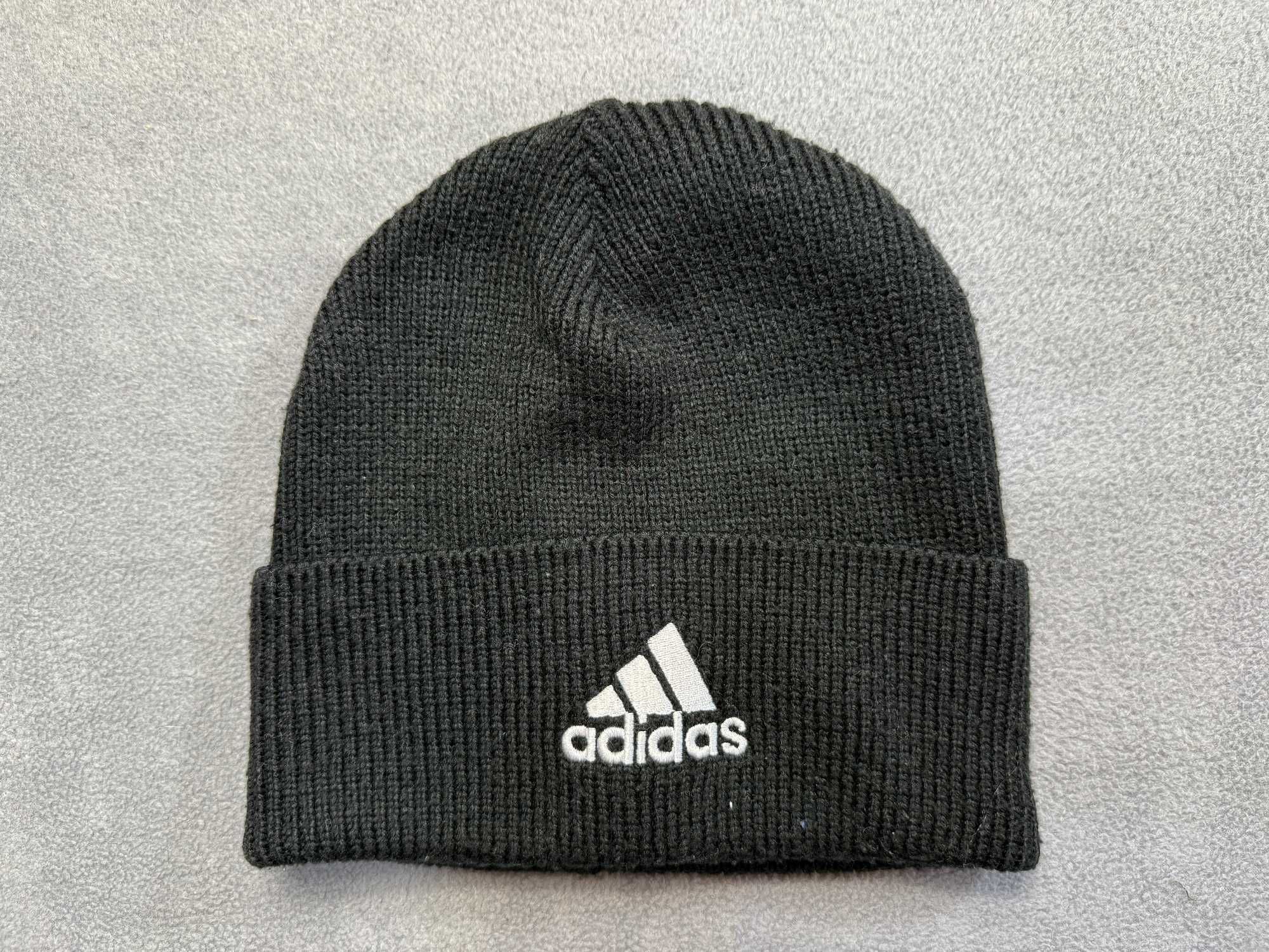 Чорна шапка для тренувань adidas Адідас один розмір