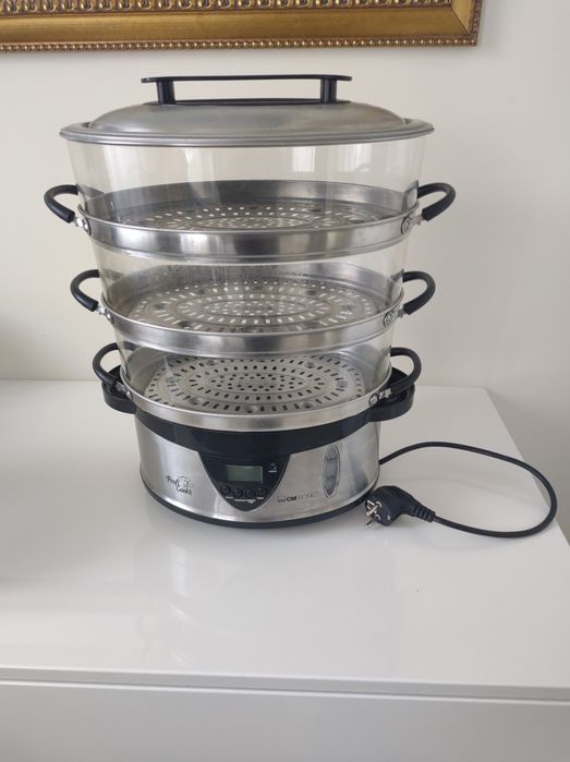 Parowar Clatronic DG 3038 Profi cook ze stali