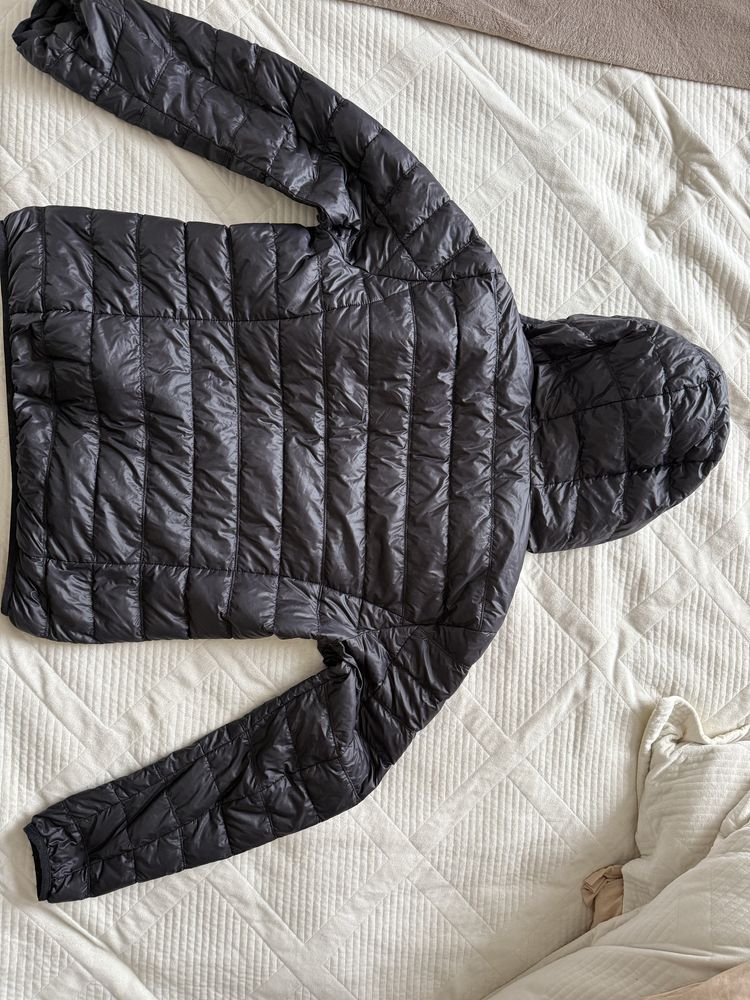 EA7 Emporio Armani Пуховик Куртка Чорний Regular Fit