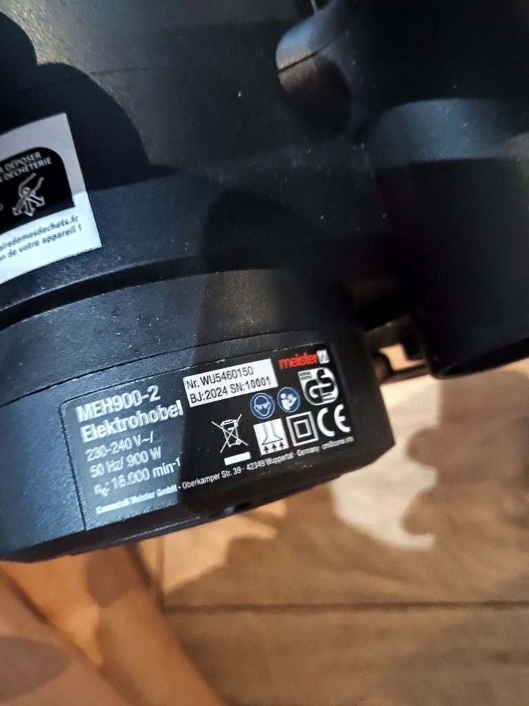 Stróg elektryczny Elektro hobel 900 wat