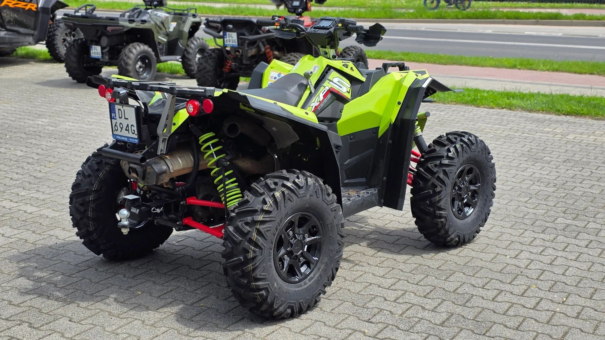 Polaris Scrambler Jak nowy, gwarancja, demo Vat 23%