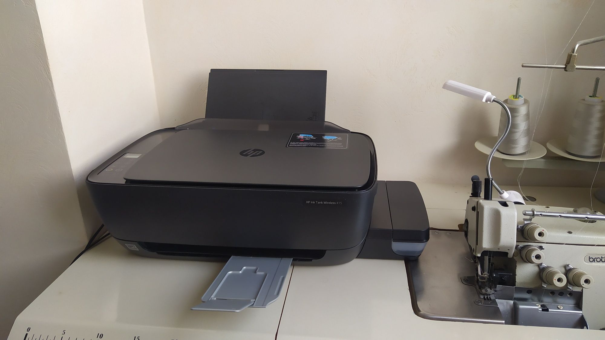 HP Ink Tank 415 з Wi-Fi , 3 (+2) в 1  прінтер, сканер, ксерокс