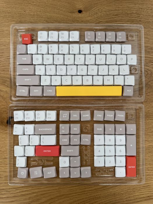 Клавіші Nyphy COAST Dawn світлі