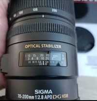 Lente Sigma 70-200 f2.8 APO EX DG OS para Nikon