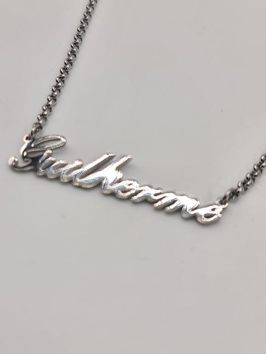 Colar prata personalizado Guilherme