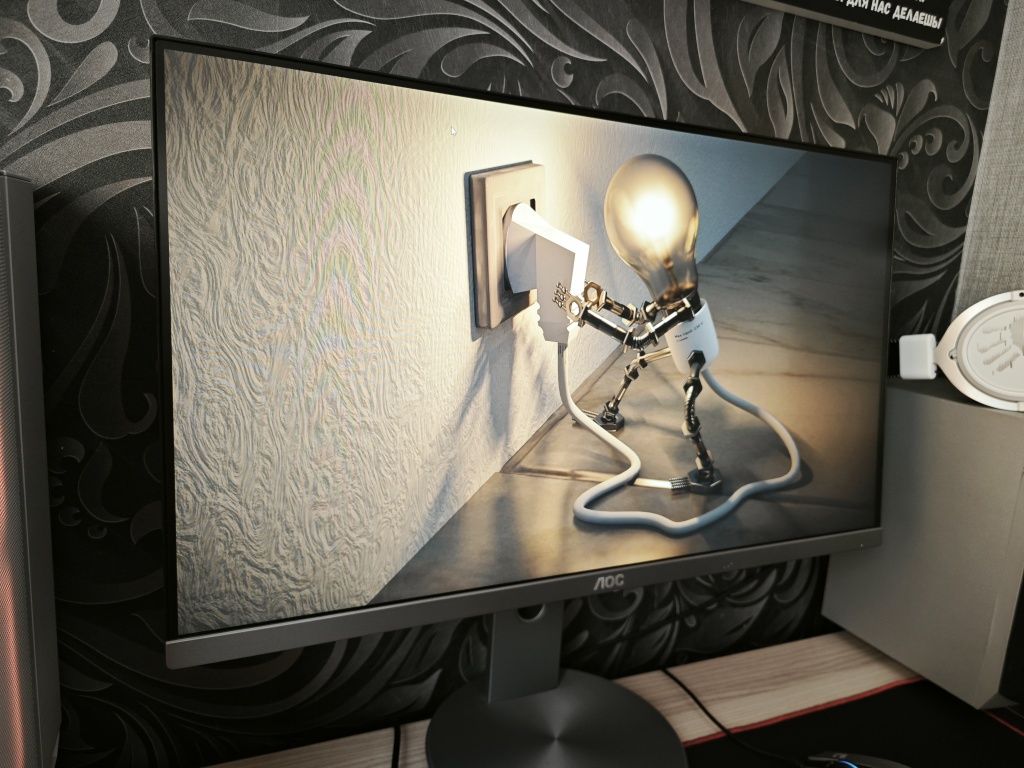 Монітор 23.8" AOC I2490PXQU, професійний монітор для дизайну\ геймінгу