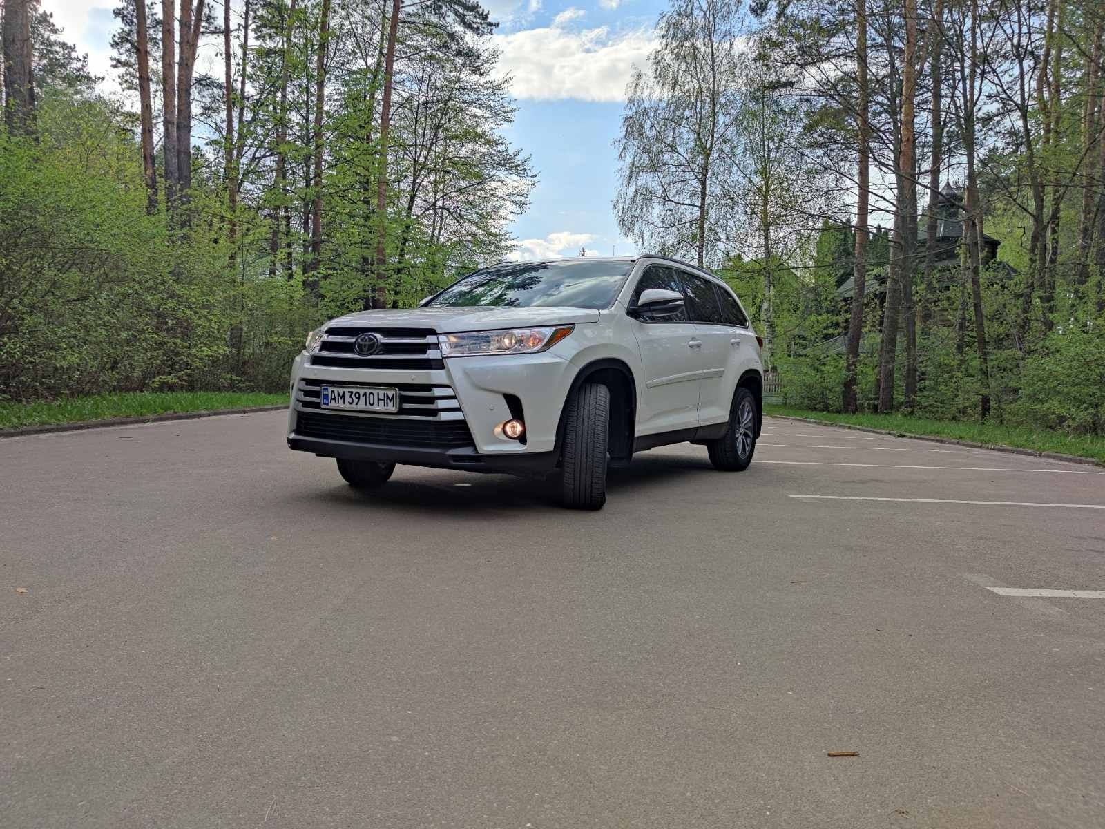 Продав Toyota highlander 2019 XLE AWD