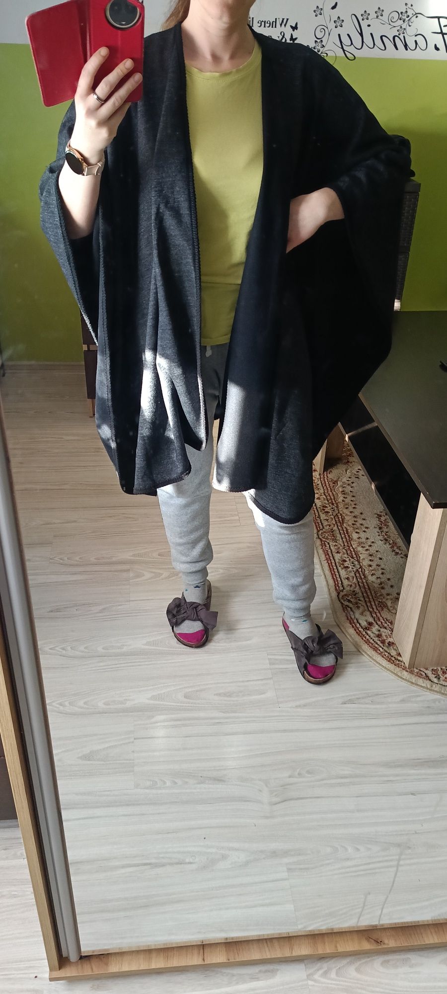 Ponczo damskie z polaru
