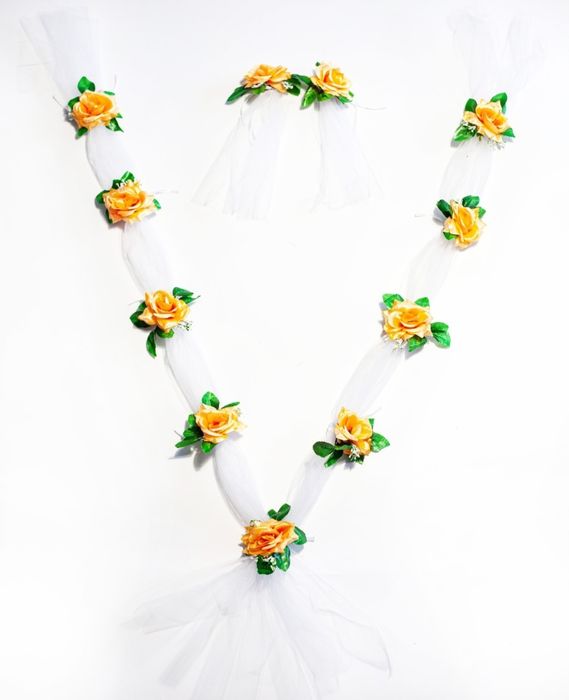 ozdoba na auto ślub wesele