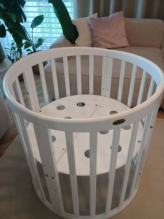Łóżeczko owalne,  comfortbaby 7 w 1