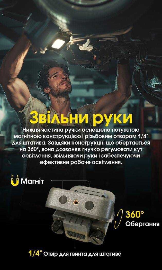 Антимоскітний ліхтар Nitecore NWL30 з акумулятором та кейсом