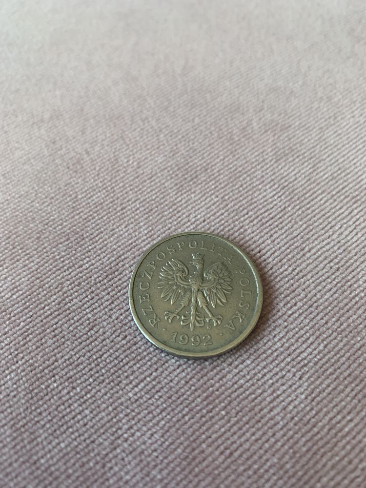 Moneta 1 złoty 1992 rok