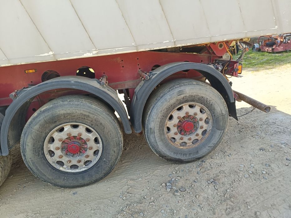 Naczepa wywrotka Kempf aluminiowa waga 5140kg z Niemiec