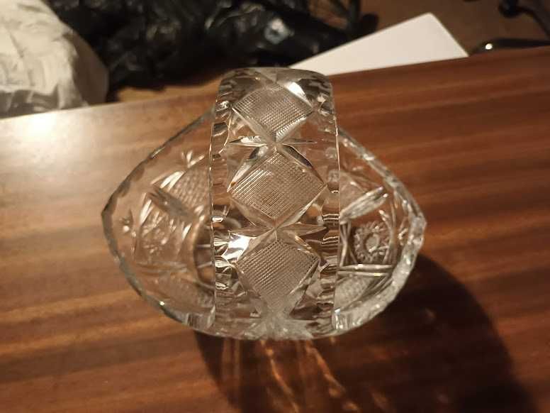 2 piękne kryształy. Koszyki. PRL