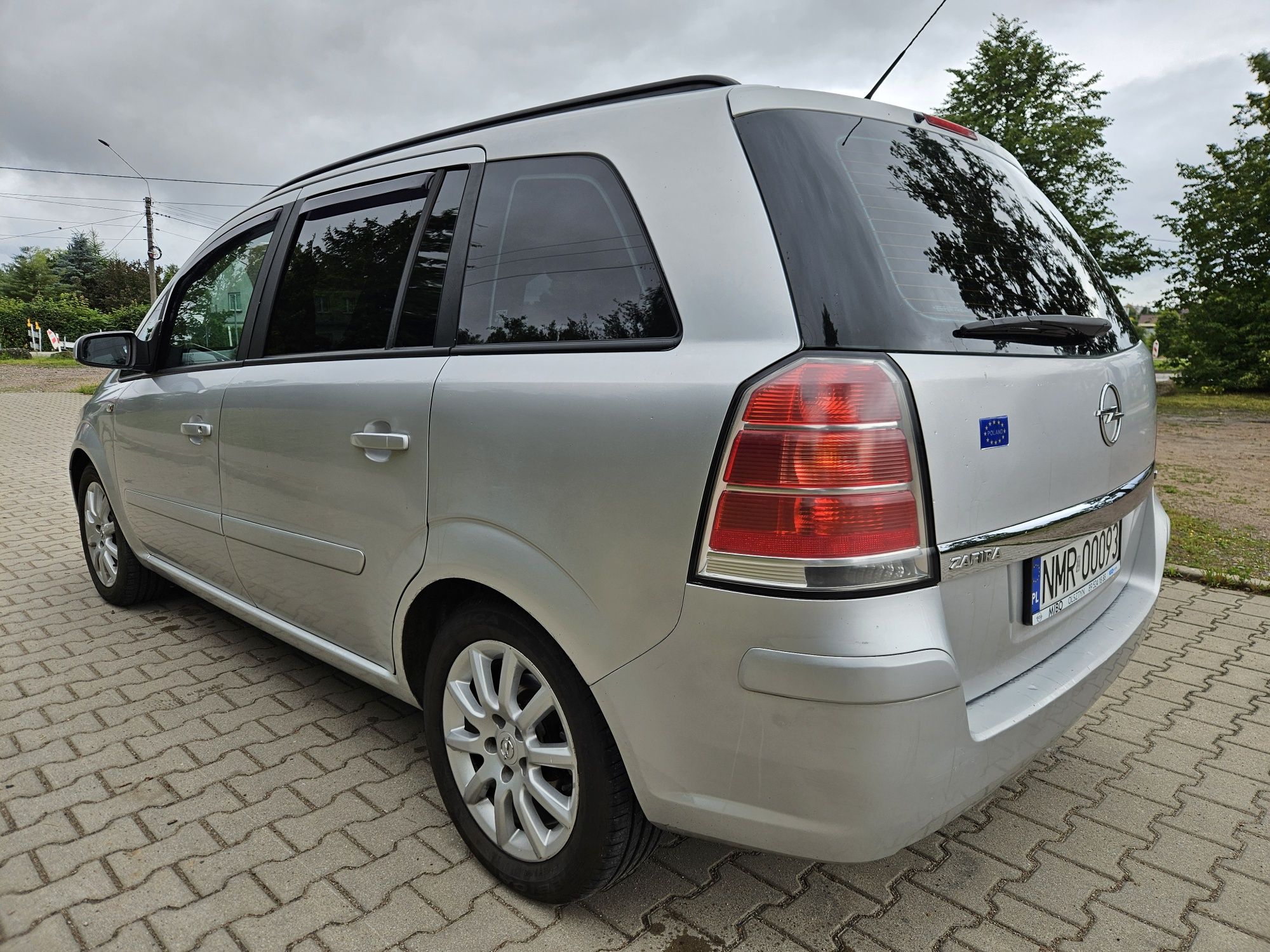 Opel Zafira 1.8 benz.+gaz, 2007r. 7 osobowy, ekonomiczny