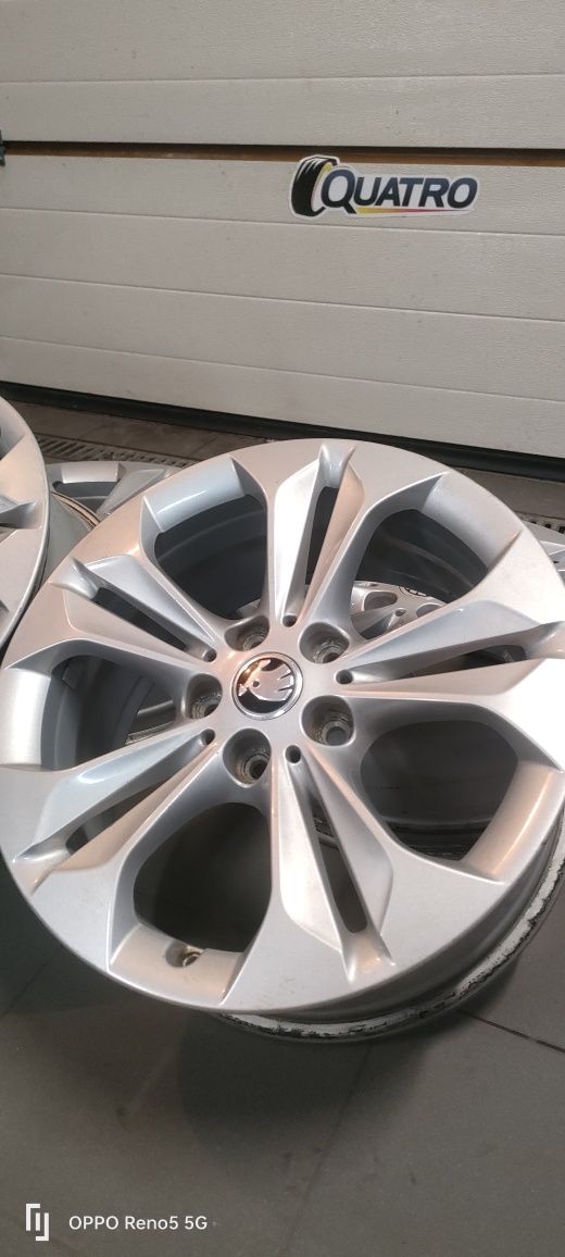 Alufelgi 17 5x112 SKODA VW Audi QuatroSiedlce