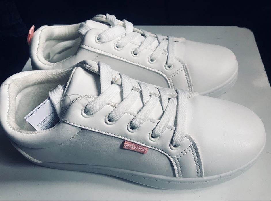 Кроссовки кеды белые house 36 p