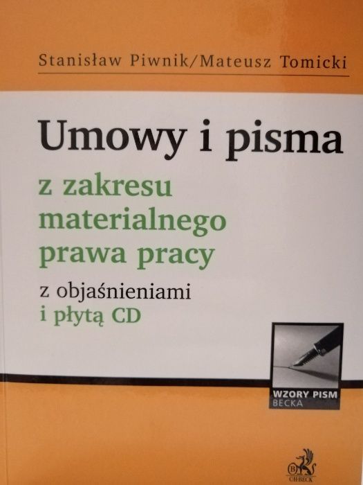 Umowy i pisma z zakresu materialnego prawa pracy