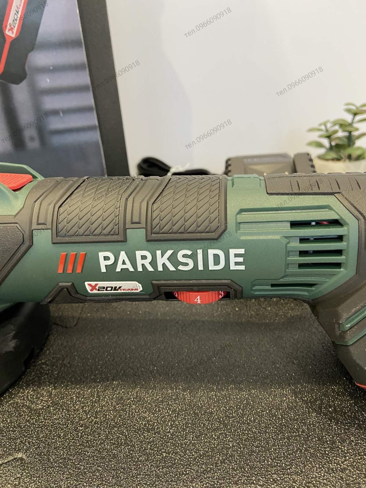 Болгарка акумуляторна кутова шлифмашина Parkside