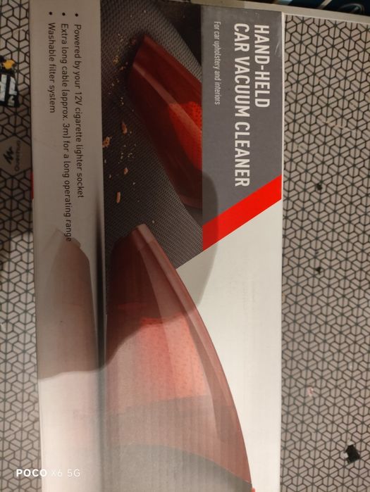 Silvercrest ręczny odkurzacz samochodowy 12V