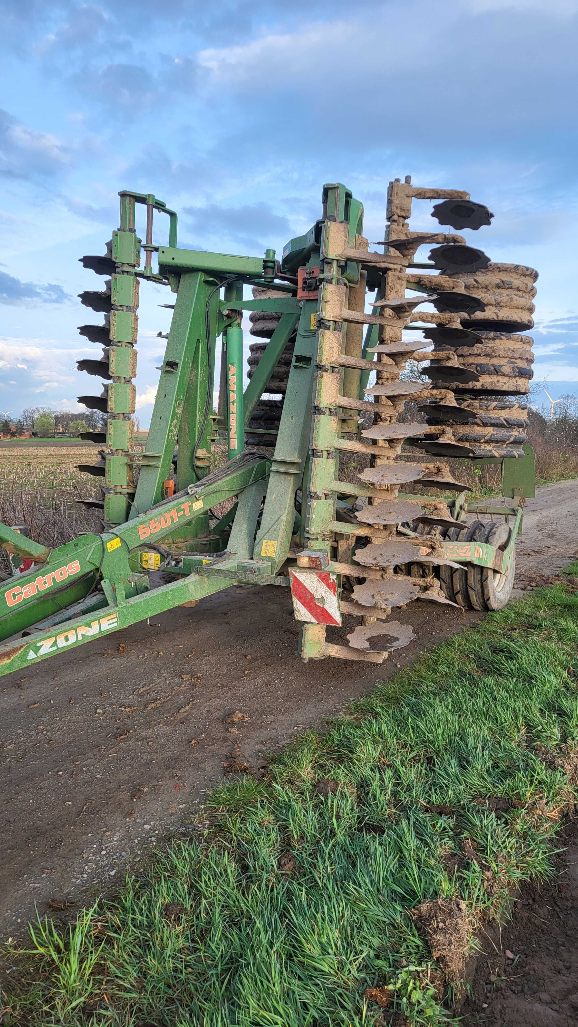 Talerzówka Amazone Catros 5501-T 5.5m horsch lemken vaderstad 6m