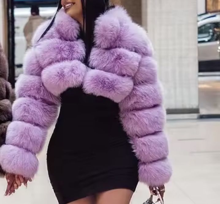 Naturalne futro w przepieknym kolorze