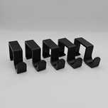 5x Wieszak na grzejnik 3x3cm (Terma Angus,Easy,Sherwood,Simple,ZigZag)