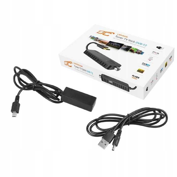Tuner dekoder DVB-T2 H.265 HEVC TUNER TV stic DVB-T2 LTC TV naziemnej