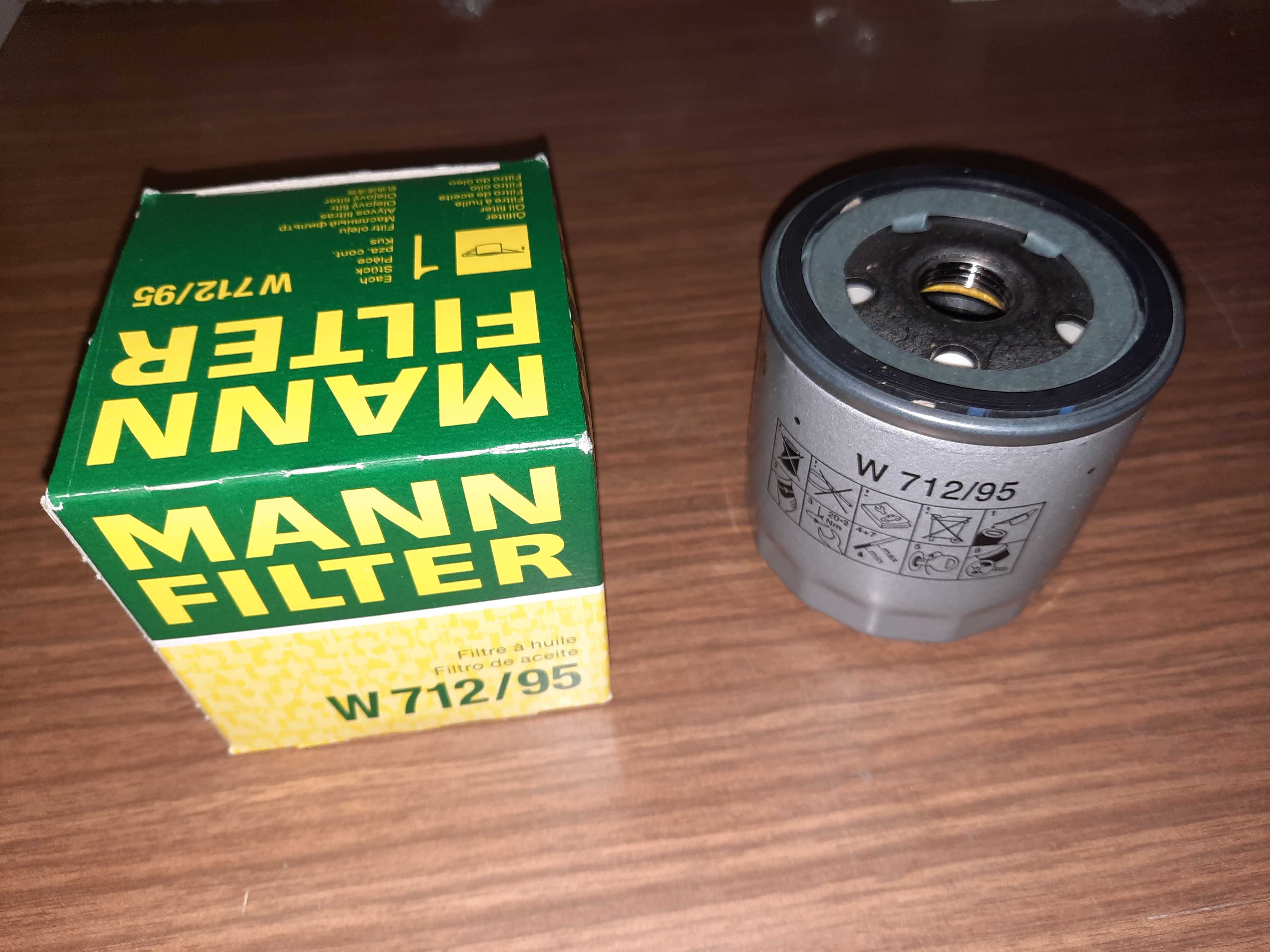 Filtr Oleju W 712/95 MANN-FILTER Skoda Rapid Audi A1 A3 A4 A5 Q3 SEAT