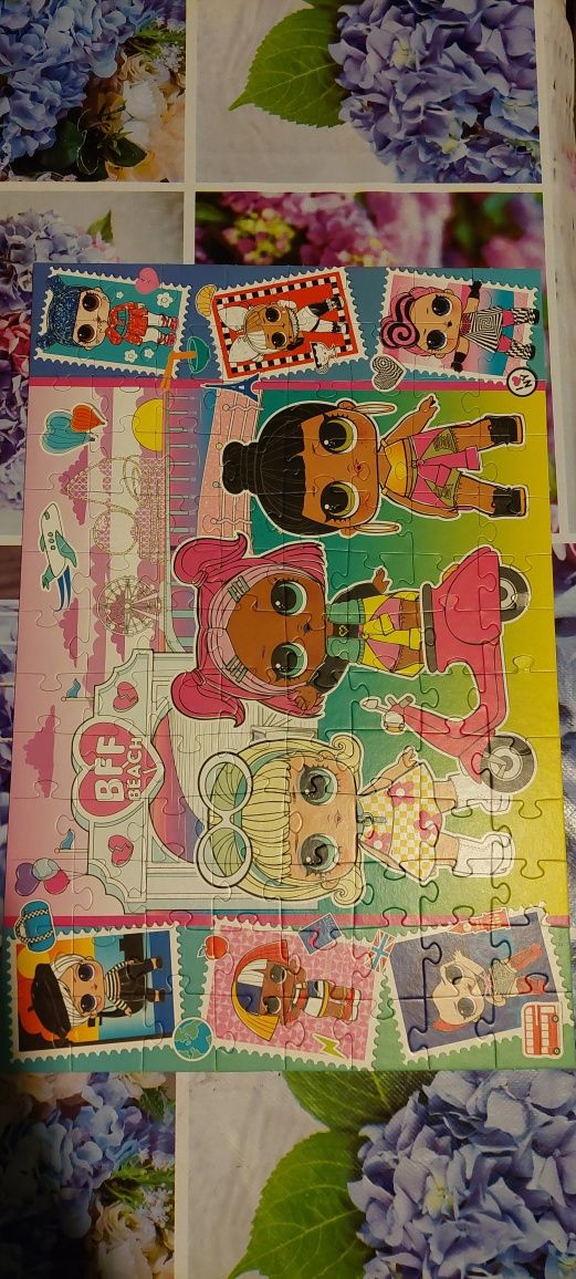 Puzzle dla dzieci 7 pudełek + 3 gratis