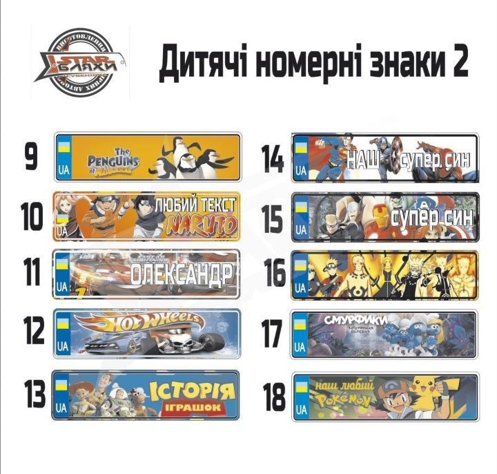 Сувенірні номери