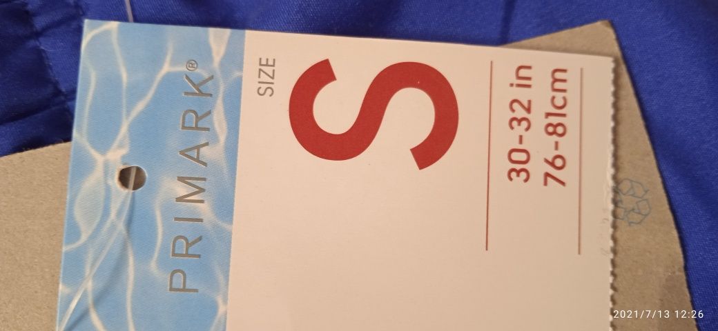 Шорти ,пляжні шорти Primark ,  розмір S