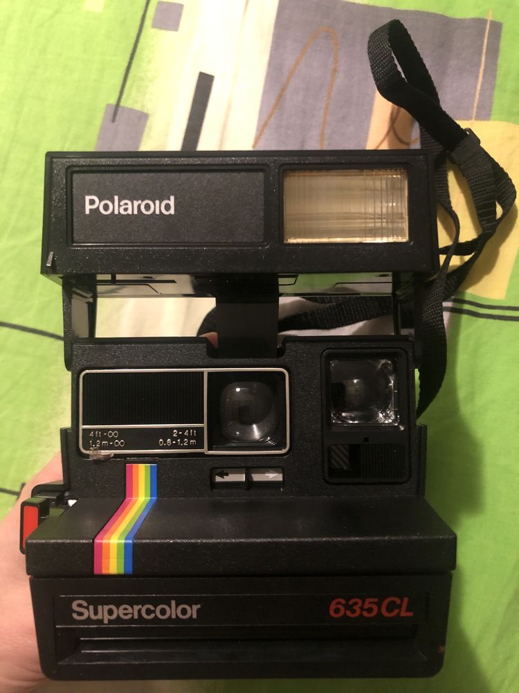 Вінтажна камера миттєвого друку Polaroid Supercolor 635CL