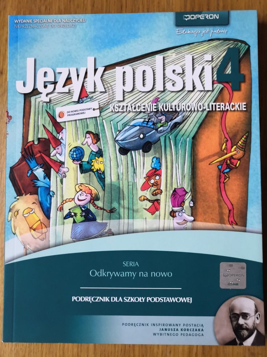 Język polski kl. 4 podręcznik Odkrywamy na nowo, Operon