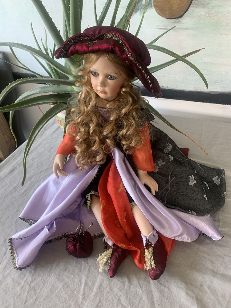 Lalka porcelanowa 60 cm