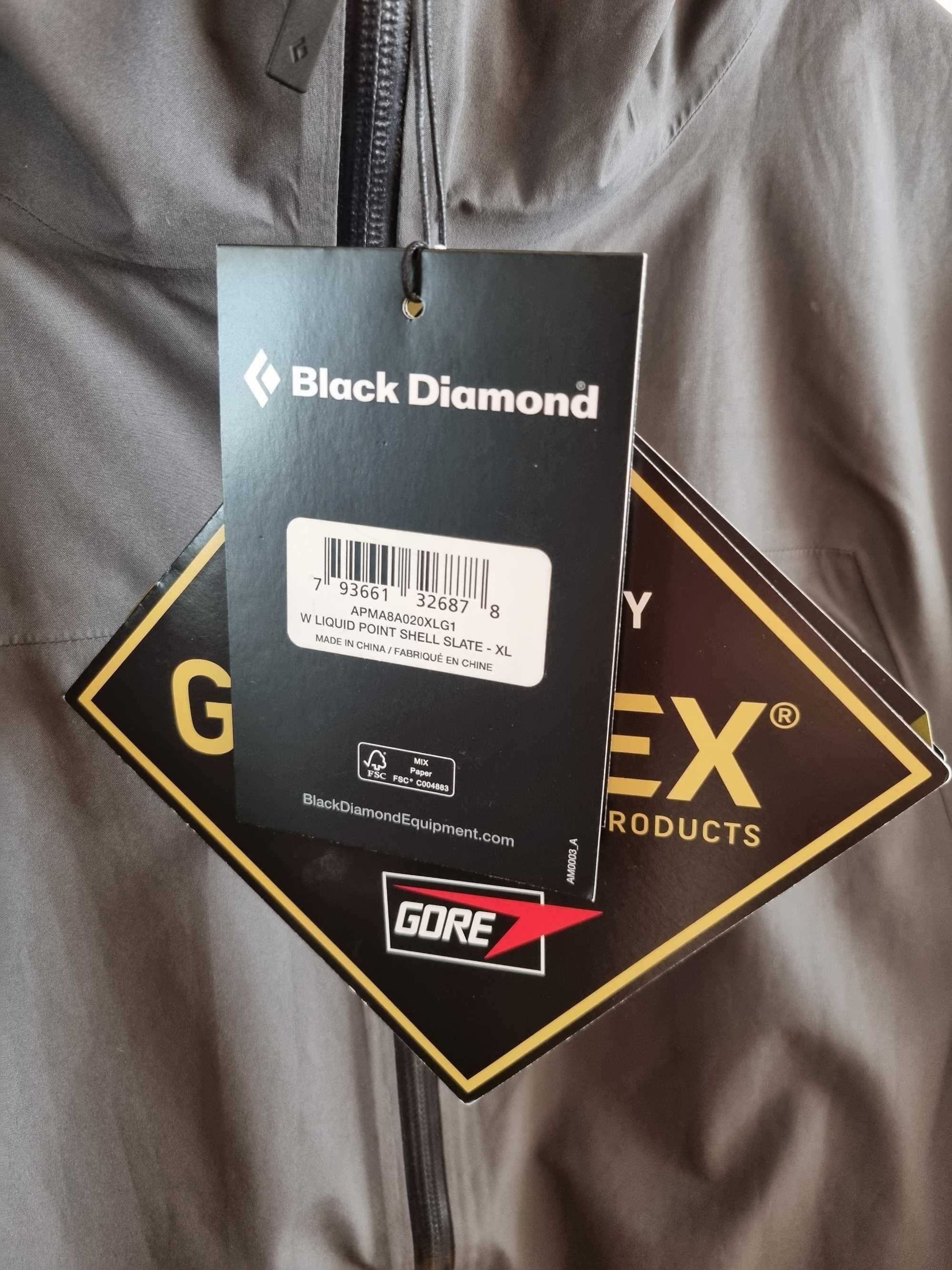 Kurtka Gore Tex Black Diamond Liquid Point Shell XL