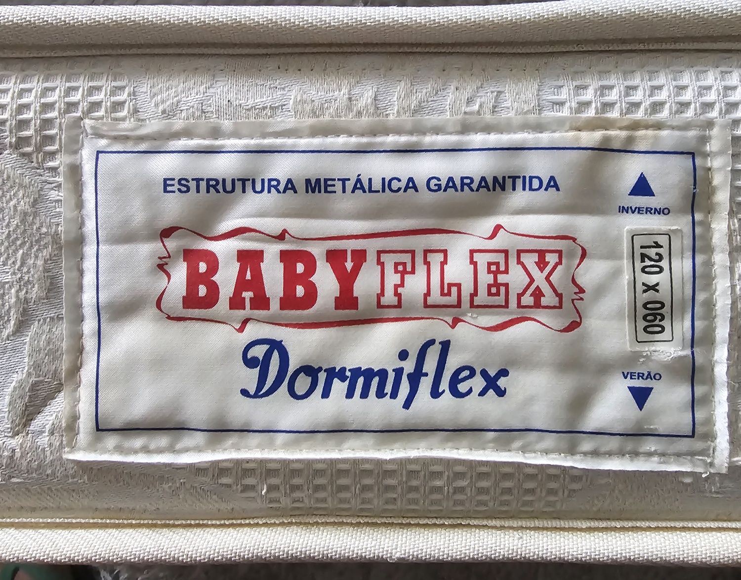 Colchão cama bebé 120x60 - Dormiflex